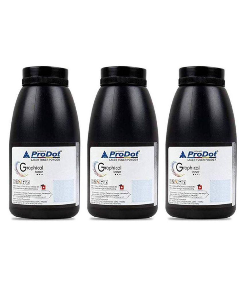 ProDot 12A,88A Black Pack of 3 Toner 