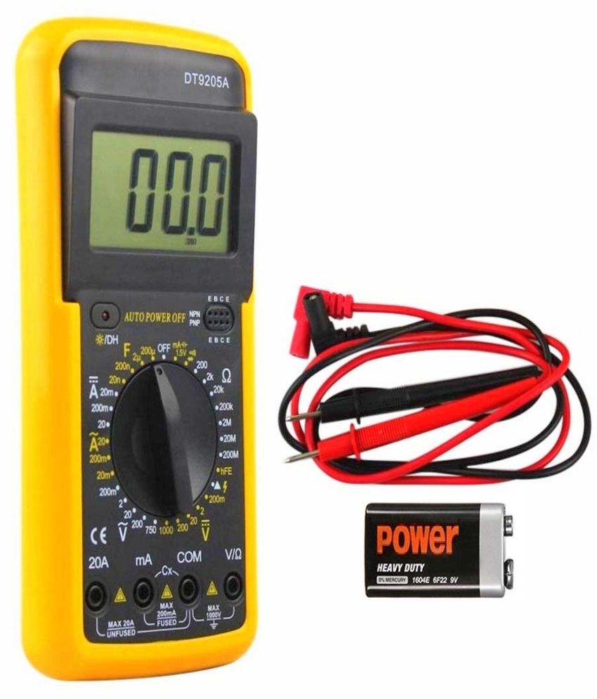 Unity 1 Kv Digital Multimeter Dt9205a Make Buy Unity 1 Kv Digital