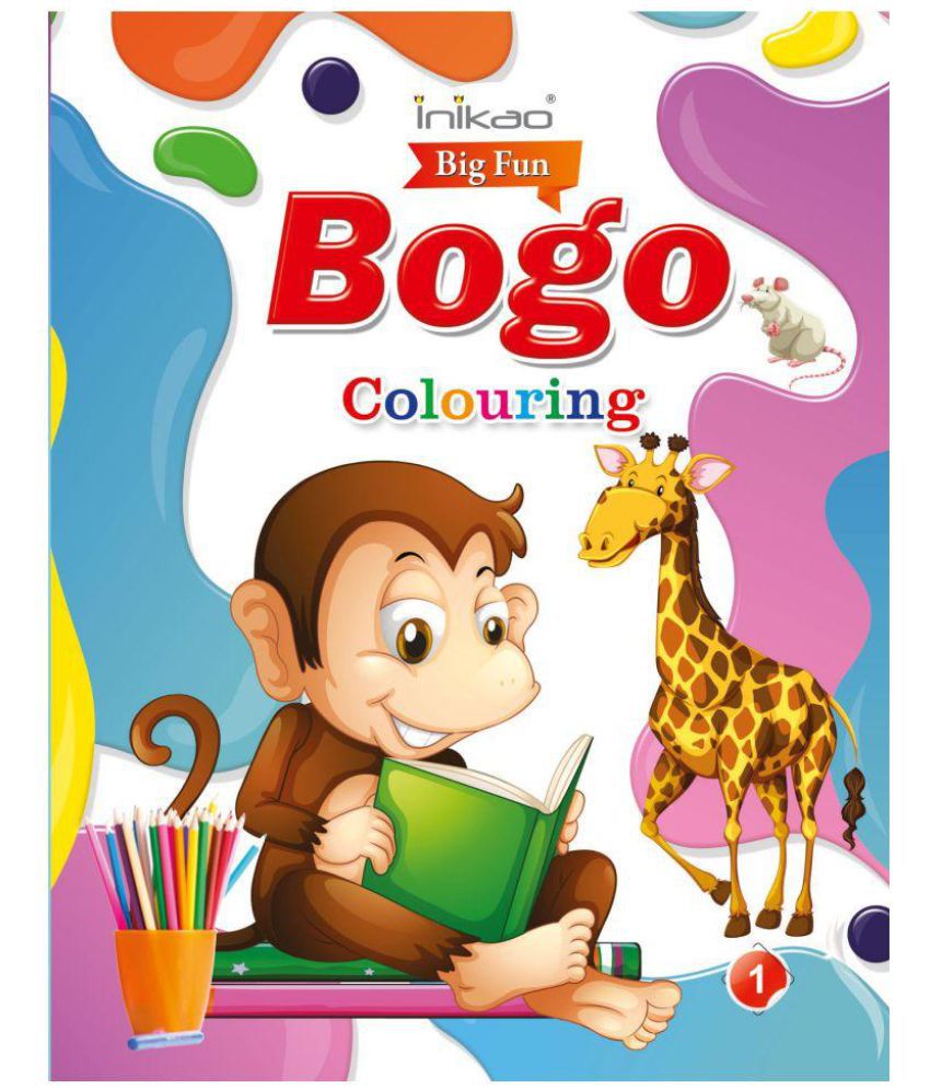 Inikao Jumbo Colouring Books Set of 3: Buy Inikao Jumbo ...