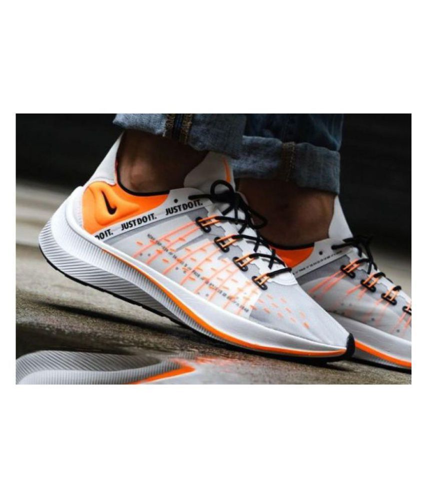 Nike Exp X14 Orange White Running Shoes 