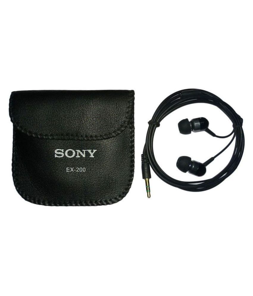 sony ex200 earphones