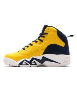 fila mb sneakers yellow