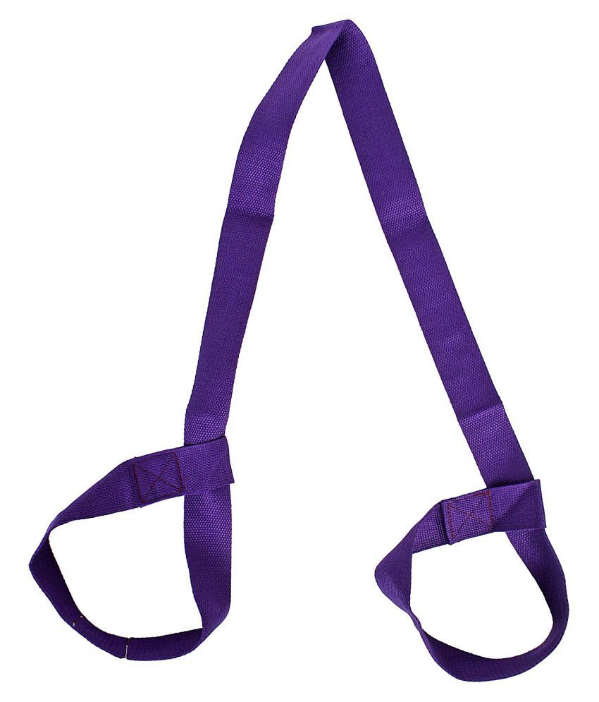 Strauss Yoga Mat Strap Purple Buy Online At Best Price On Snapdeal