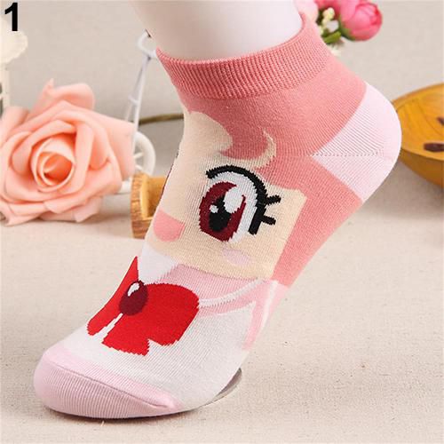 Cute Cartoon Sailor Pattern Socks Spring Autumn Fashion Woman Girl Ankle  Sock: Buy Online at Low Price in India - Snapdeal