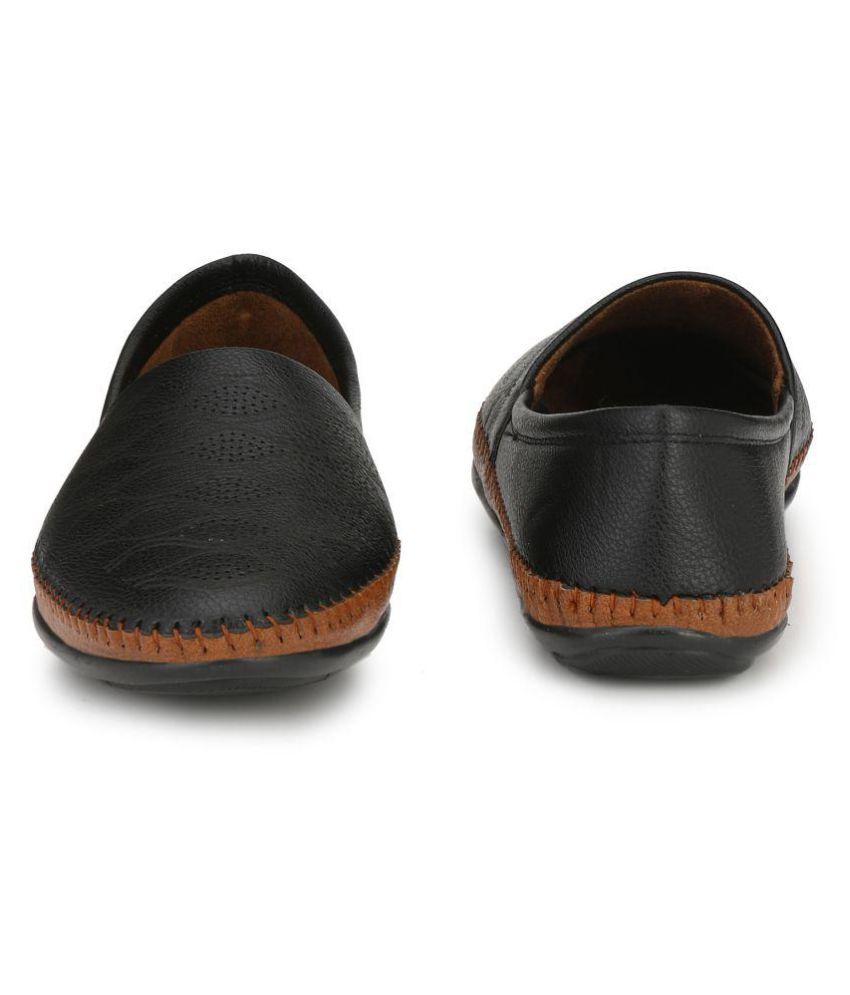 LEE INDIAN Black Loafers - Buy LEE INDIAN Black Loafers Online at Best Prices in India on Snapdeal