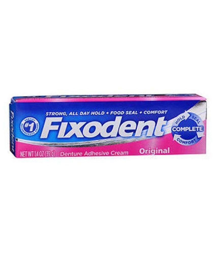 fixodent toothpaste