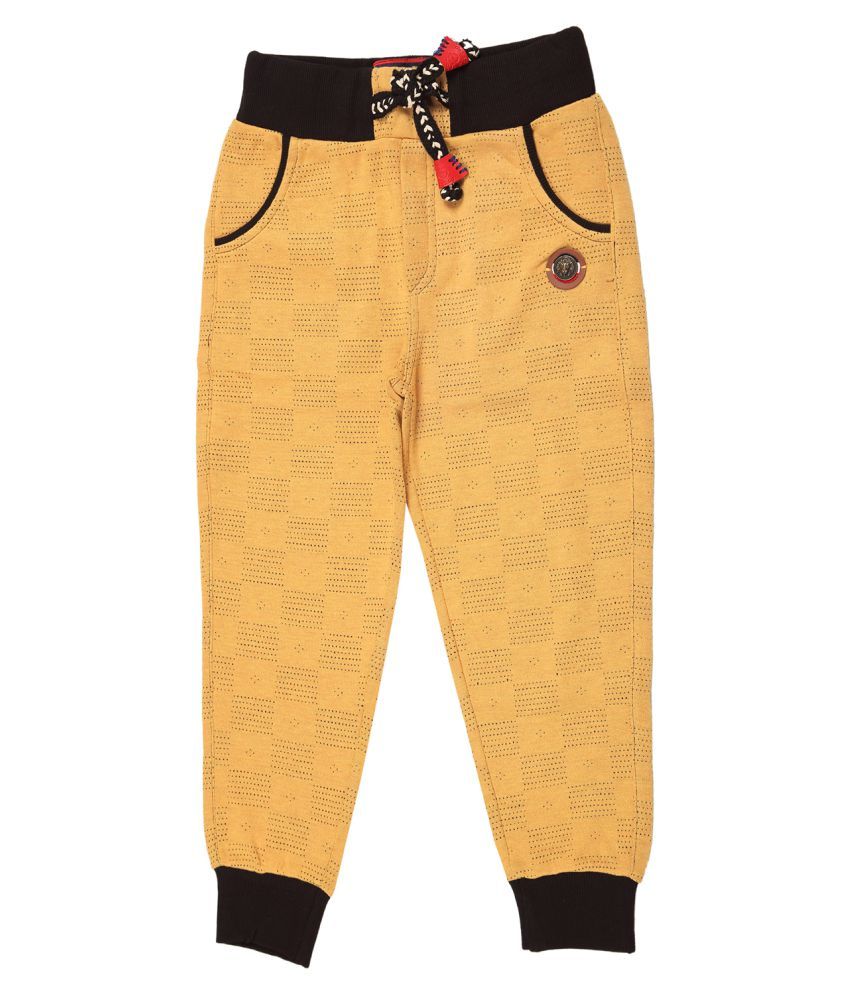 mustard jogger set