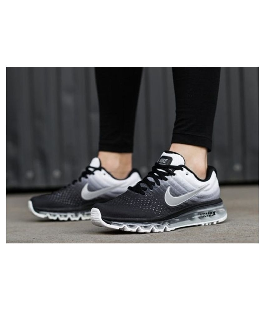 nike air max 2017 black price in india