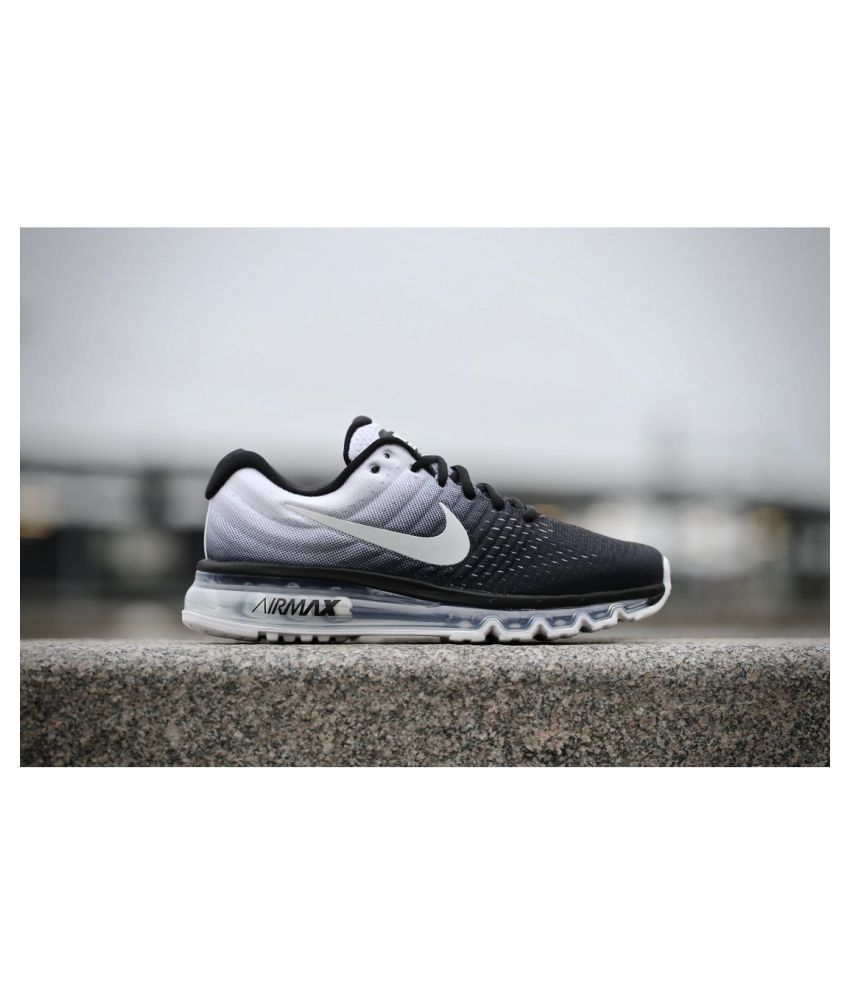 nike air max 2017 black price in india