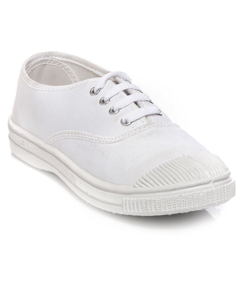 white pt shoes