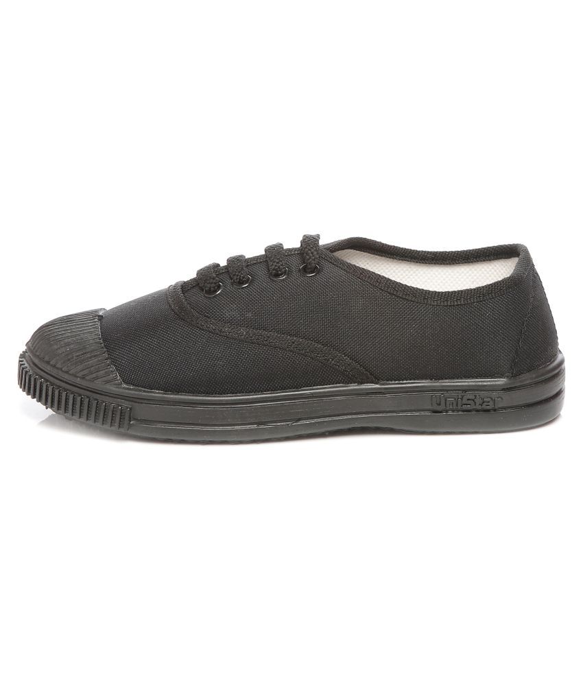 Unistar Military/PT Shoes For Men; 101Black Price in India Buy