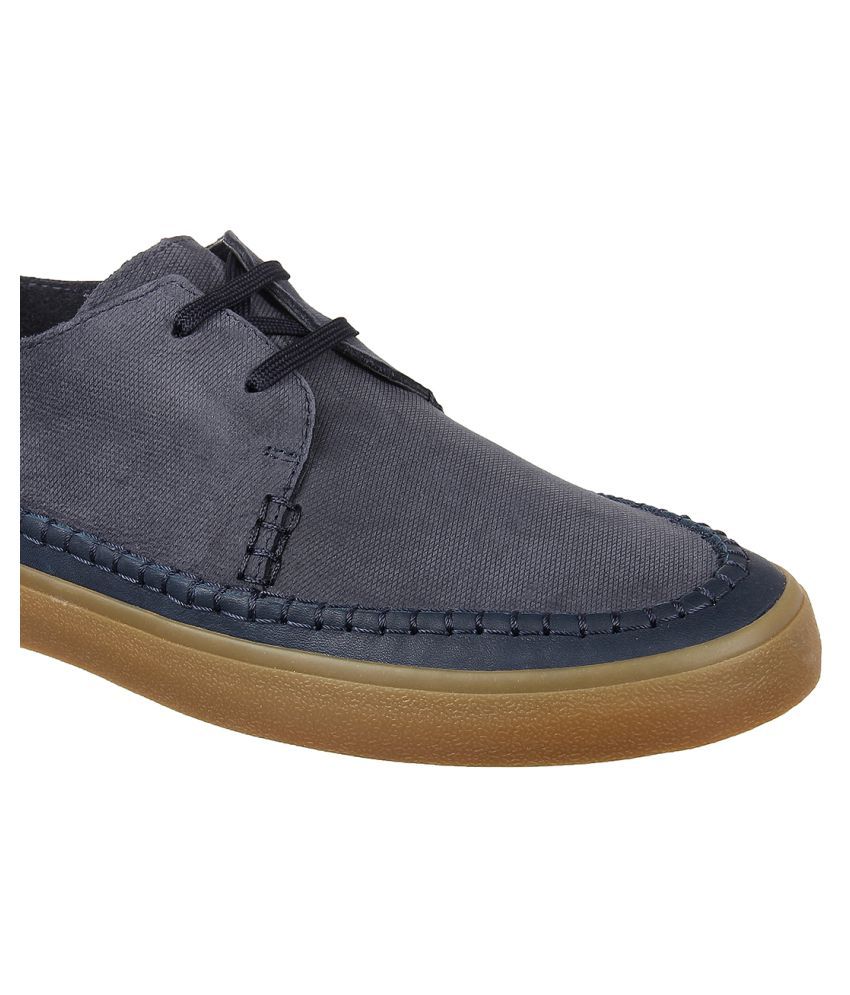 clarks blue booties