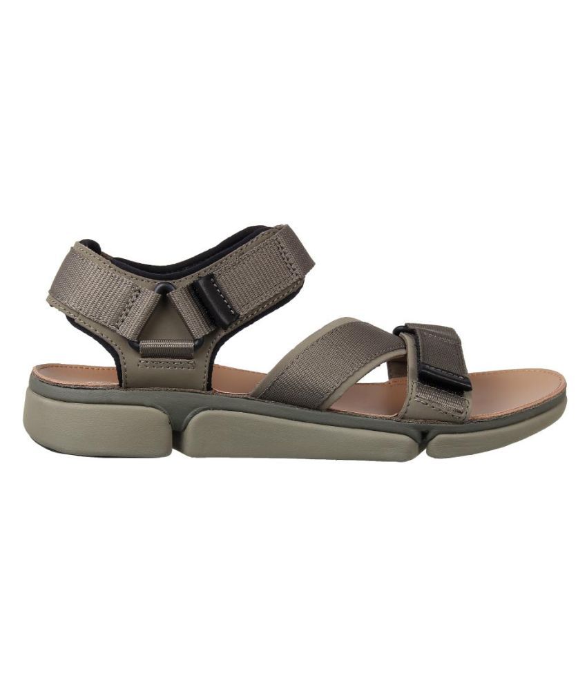 Clarks Green Leather Sandals Price in India- Buy Clarks Green Leather Sandals Online at Snapdeal