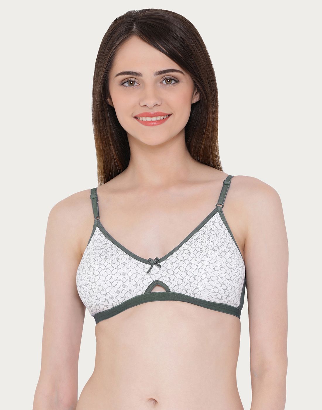     			Clovia Cotton Non Padded Women's T-Shirt Bra ( White )