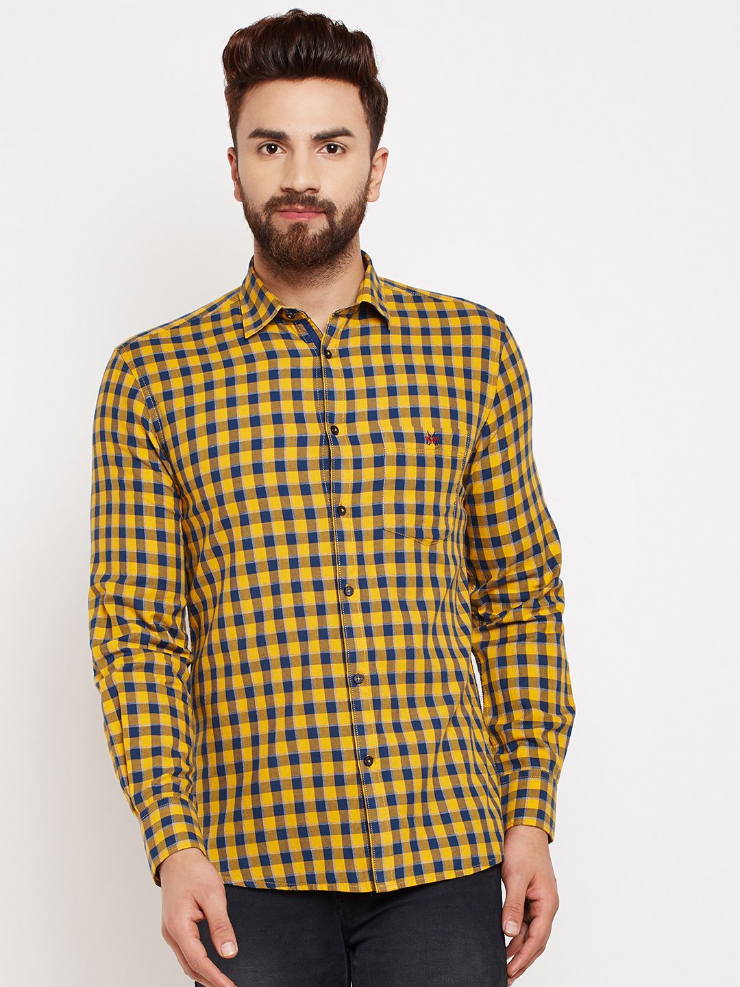 Crimsoune Club 100 Percent Cotton Shirt - Buy Crimsoune Club 100 ...