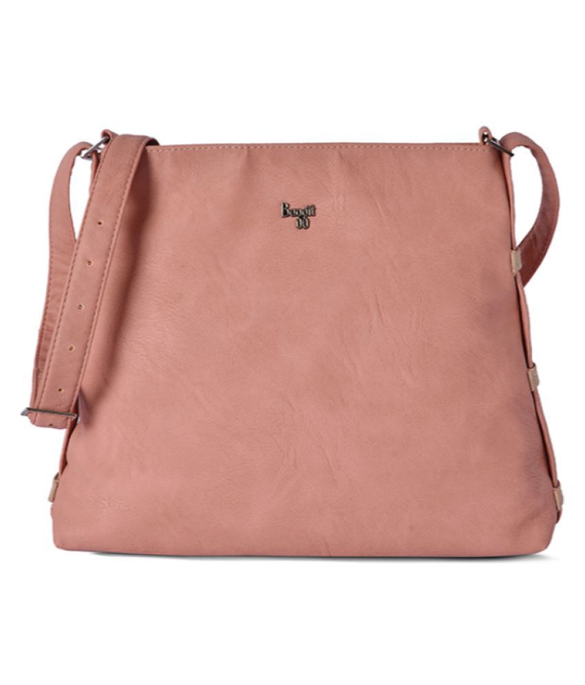 baggit pink handbag