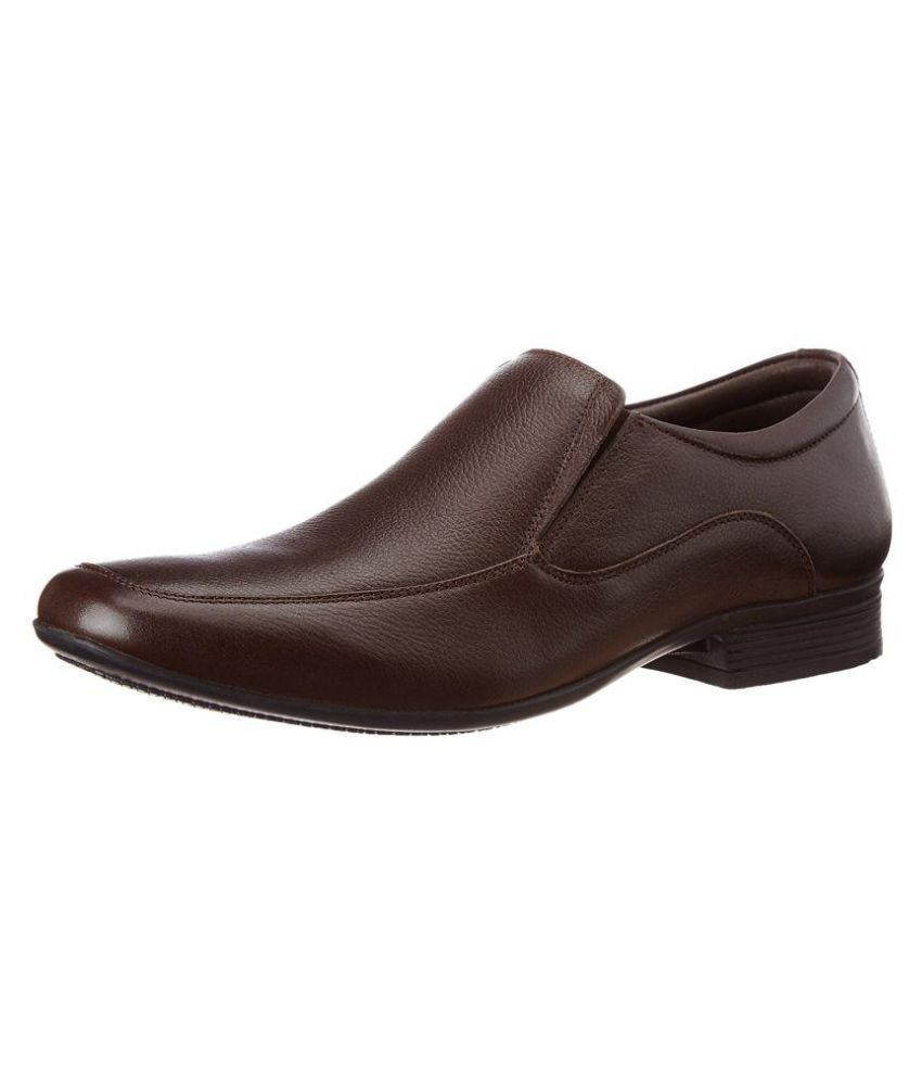 Hush Puppies Brown Formal Shoes Price in India- Buy Hush Puppies Brown ...