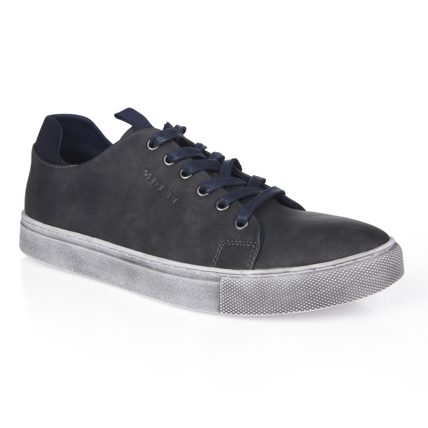 Mufti Grey Lace Up Shoes Gray Casual 