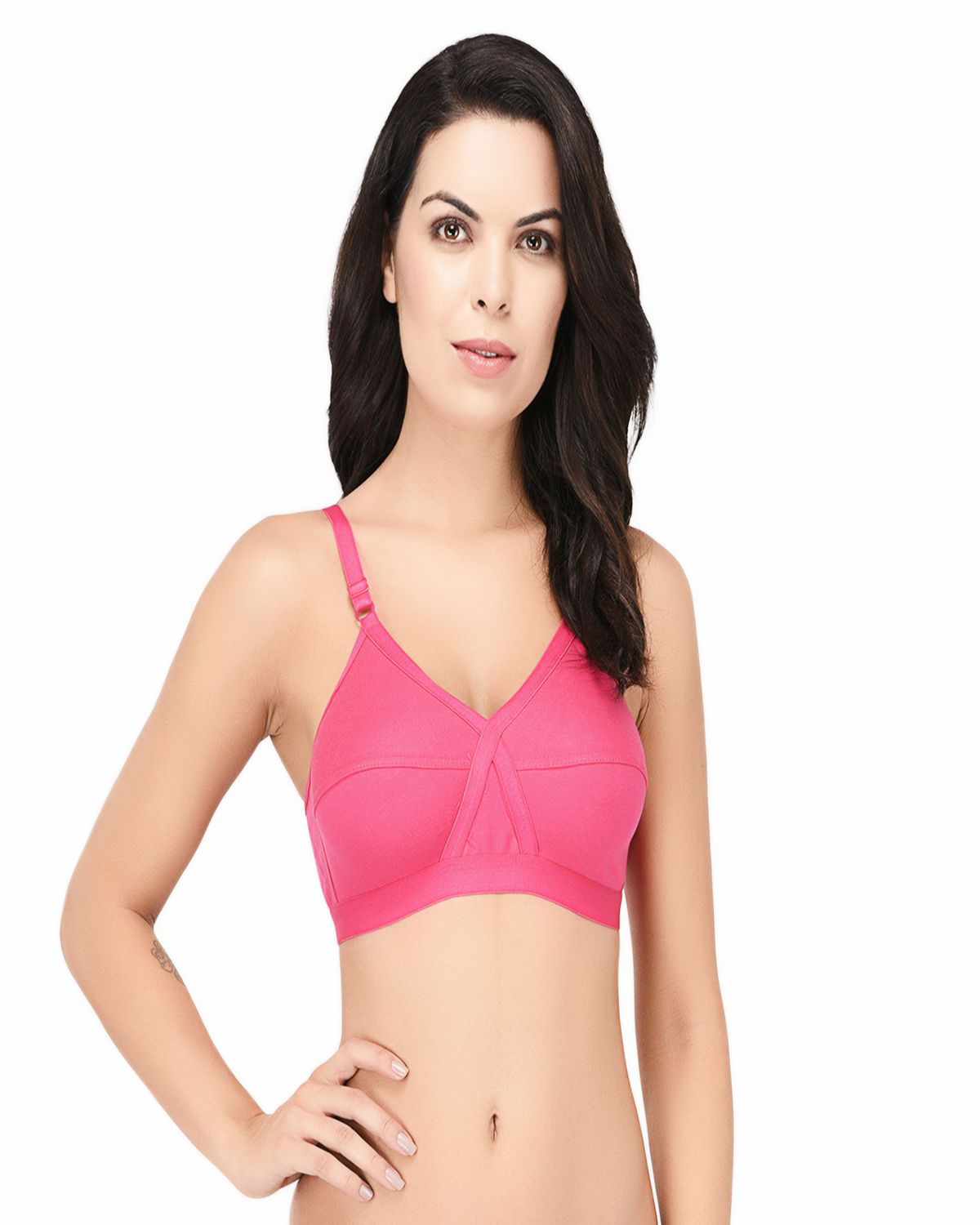     			Elina Cotton Teenage Bra - Pink