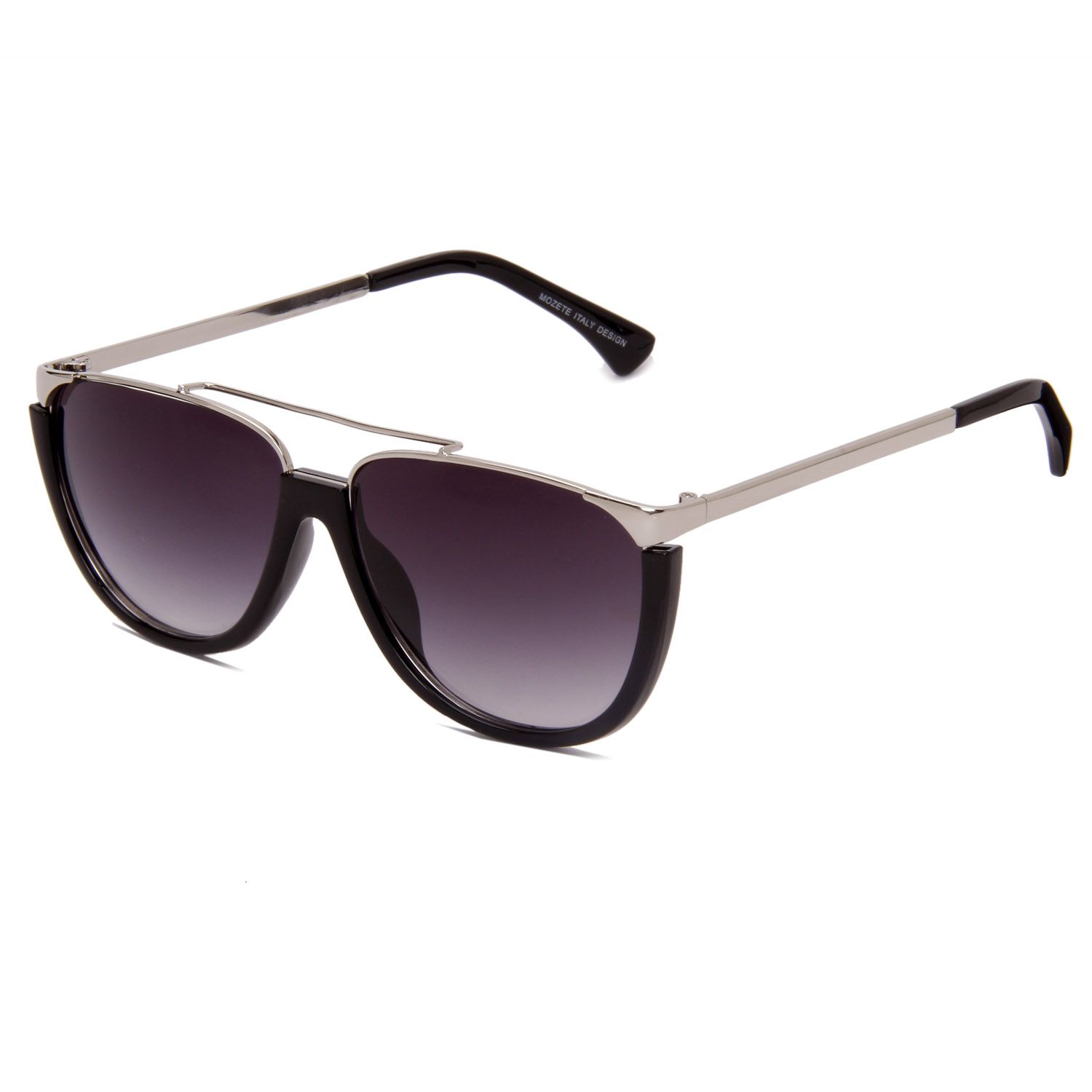 AUDAZ - Black Pilot Sunglasses ( GR-S-SLV-BLK-HFAV ) - Buy AUDAZ ...