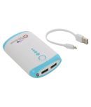 ONE BANK PB-6000 6000 -mAh Li-Ion Power Bank White