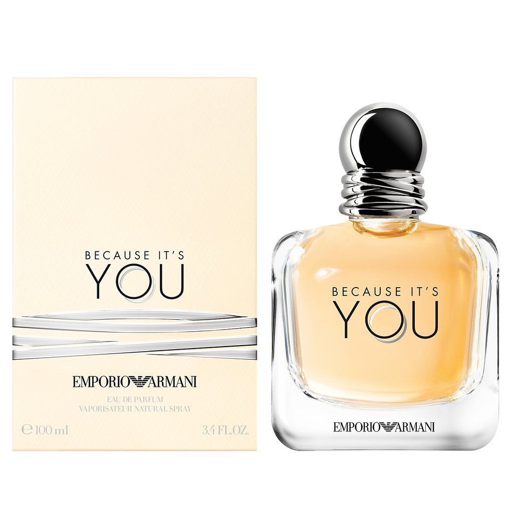 Giorgio Armani Emporio Armani Because It's You EDP Spray For Women 100ML:  Buy Online at Best Prices in India - Snapdeal