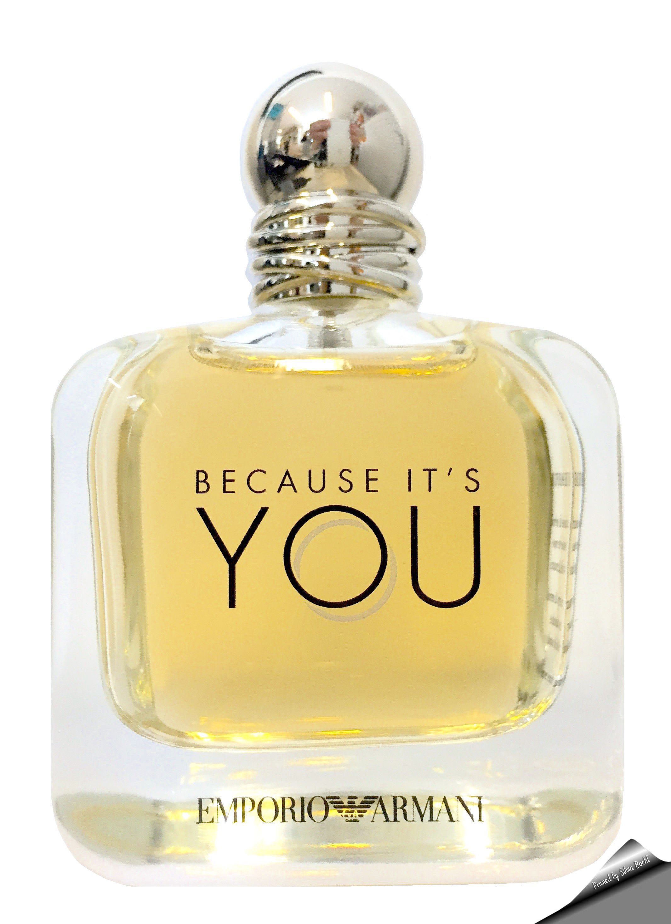 it's because of you perfume