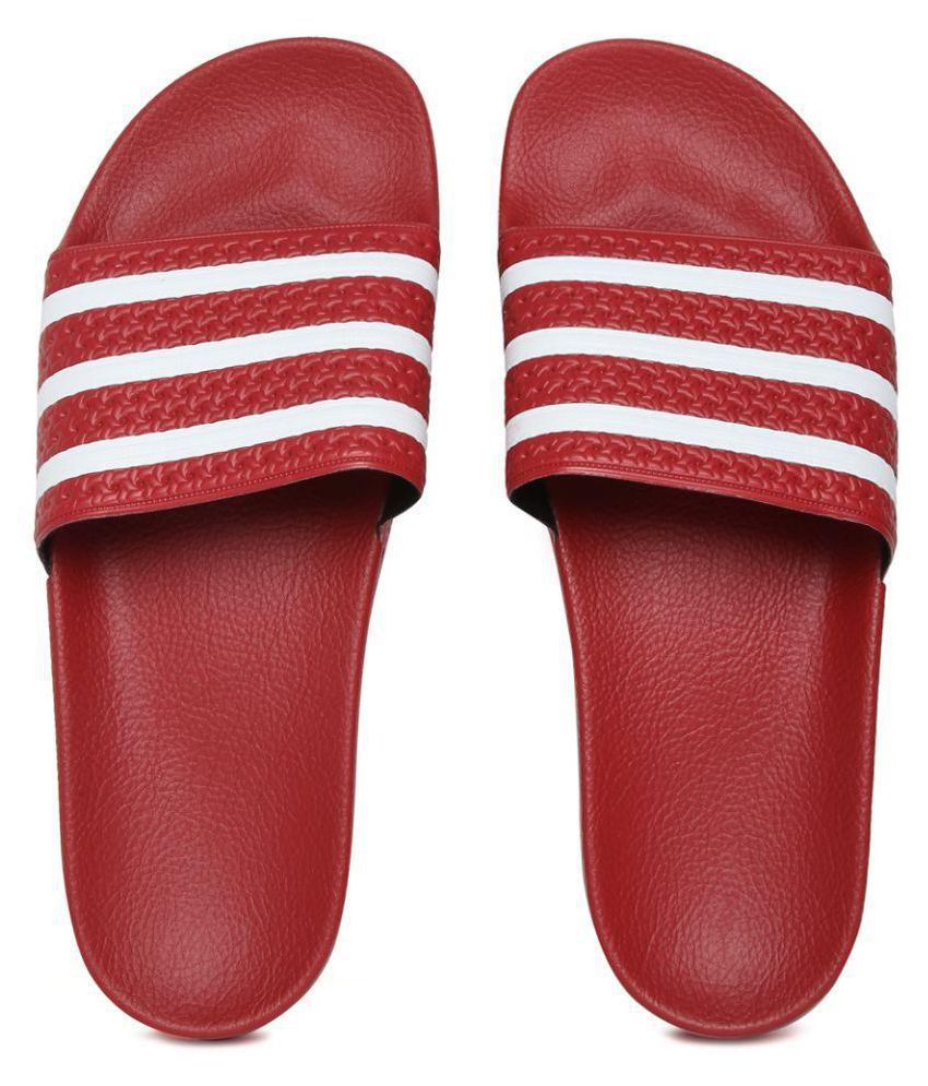 Buy Adidas Adilette Red Slide Flip flop 