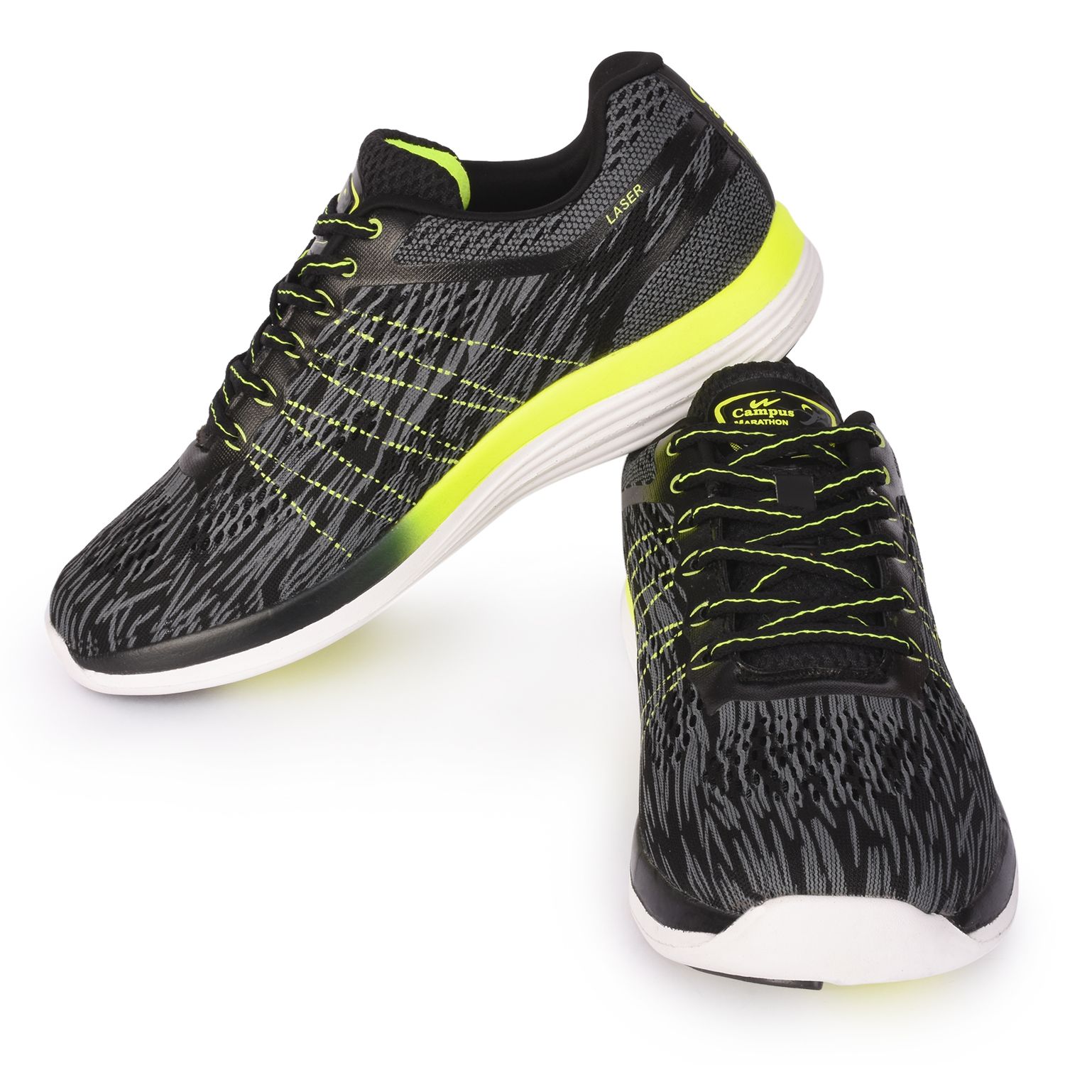 Campus LASER Black Running Shoes Buy Campus LASER Black Running Shoes