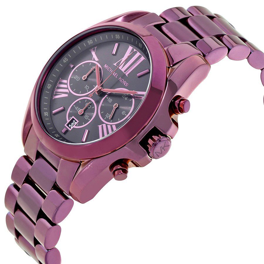 michael kors bradshaw smartwatch plum