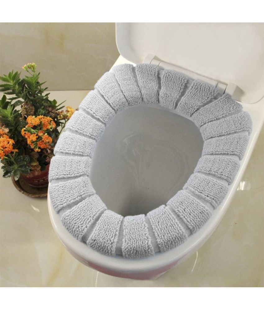     			TecMac Polyester Toilet Seat Cover