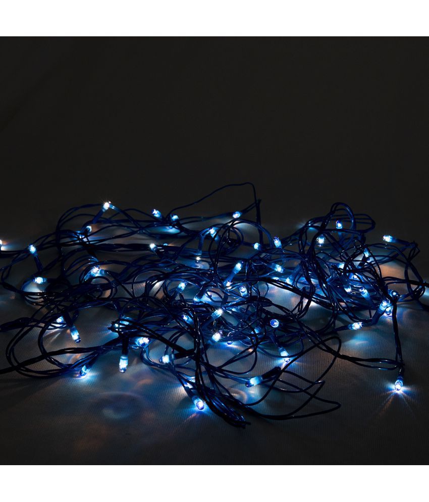 Lexton 9 Meter Led Rice Decorative String Lights Blue