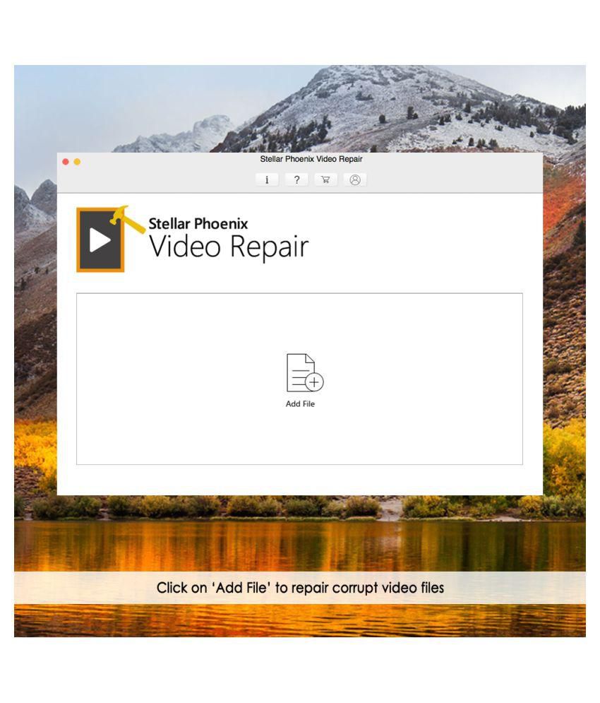 stellar phoenix video repair for mac