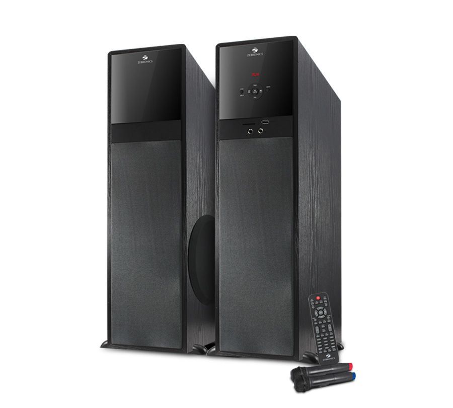 Buy Zebronics ZEBBT7600RUCF Tower Speakers Black Online at Best