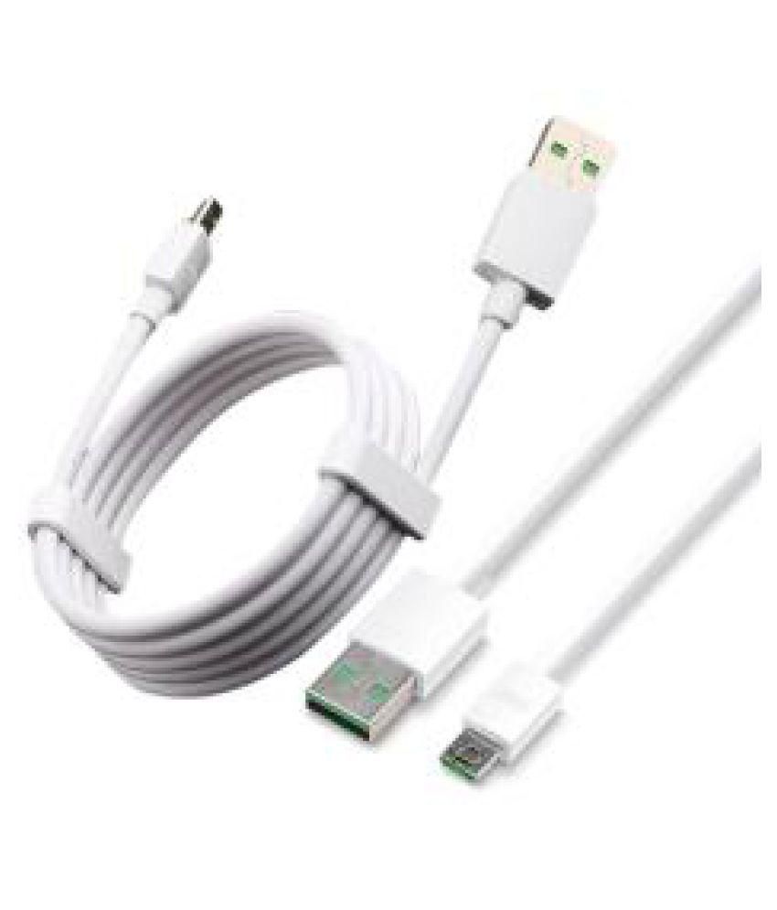 KOTRAX USB Data Cable White - 1 Meter 100% Original For Samsung, Oppo ...