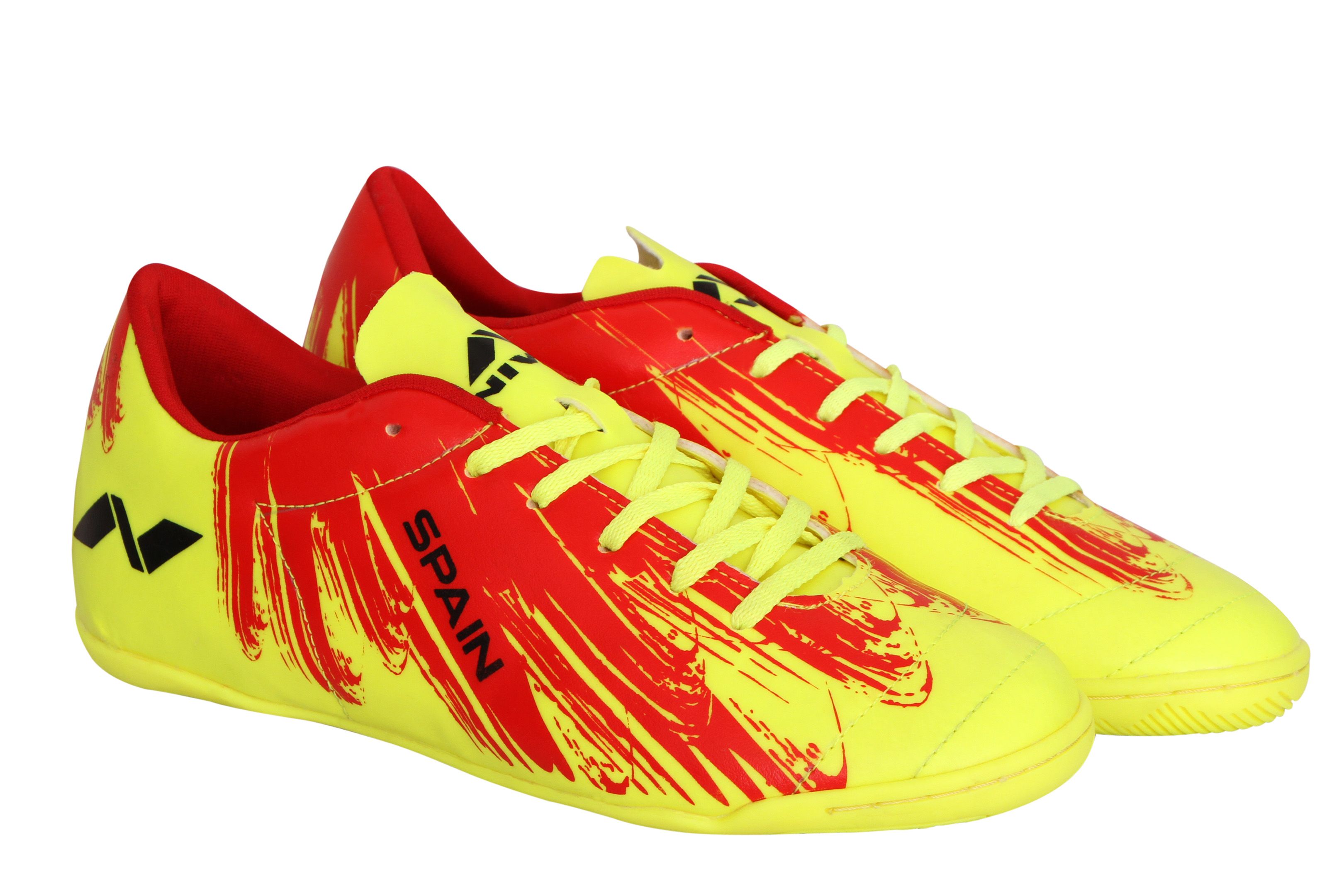Nivia Flat Spain Male Yellow Studds /Futsal Shoe: Buy Online at Best Price on Snapdeal