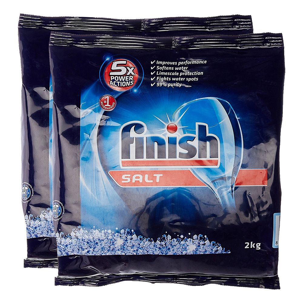 Finish Dishwasher Salt, 2kg (Pack of 2): Buy Finish Dishwasher Salt