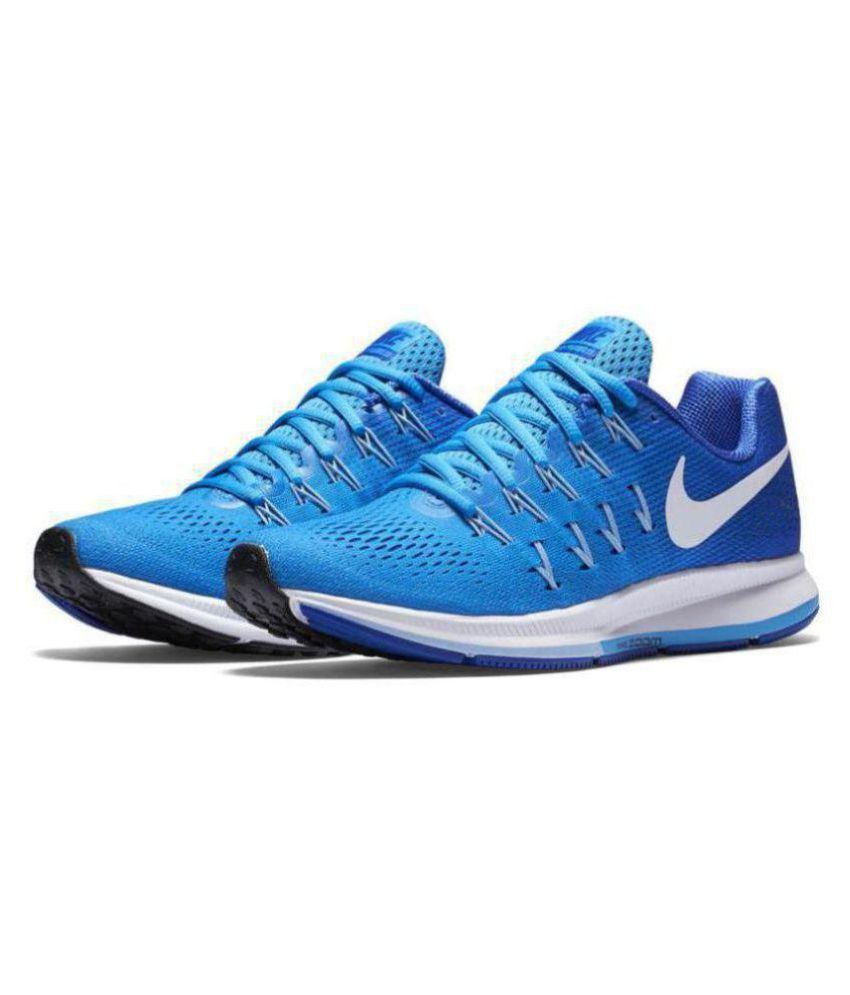 nike na blue running shoes