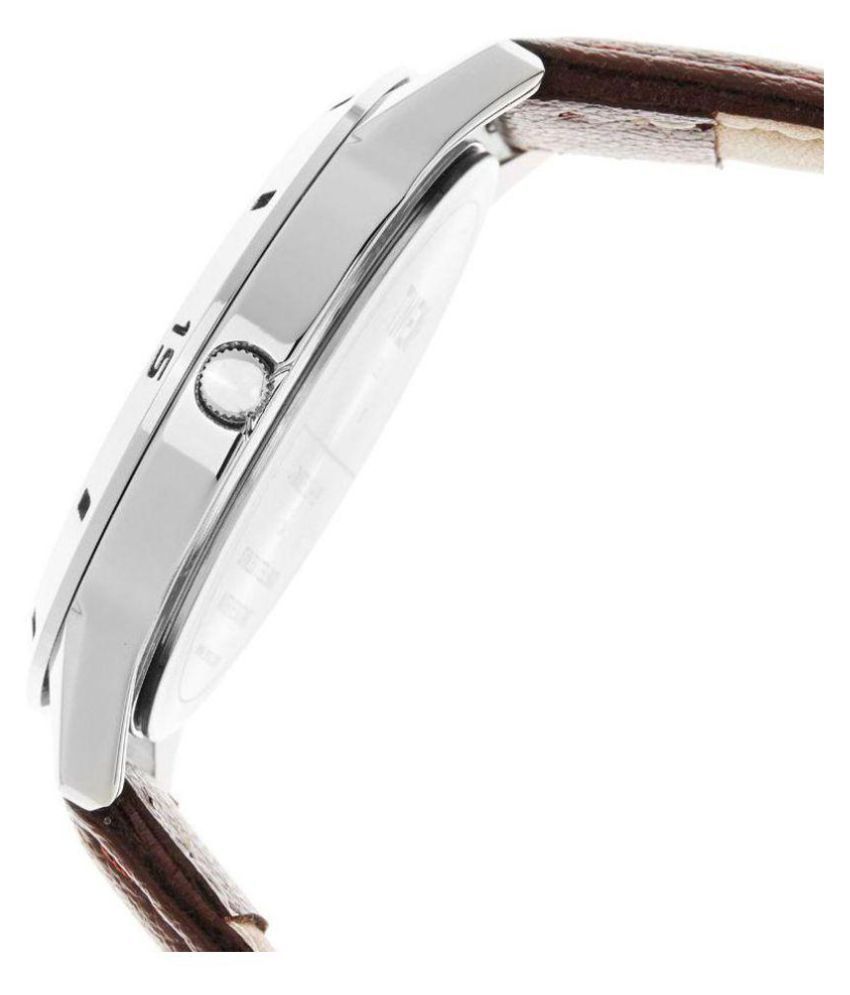 timex tw00zr112 leather analog