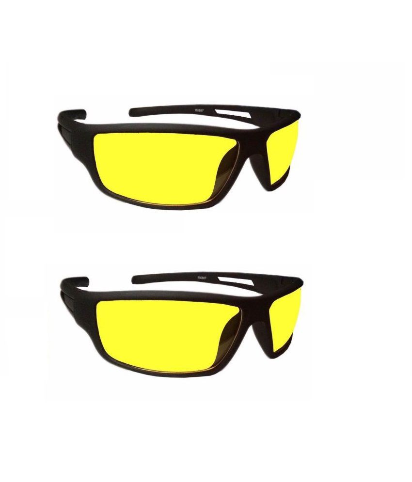     			HD Night Club Best Quality Night Vision Glasses In Best Price Set Of 2