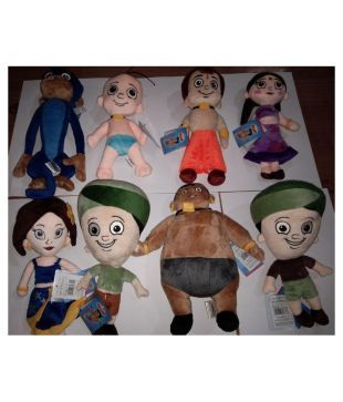 chota bheem soft toys set