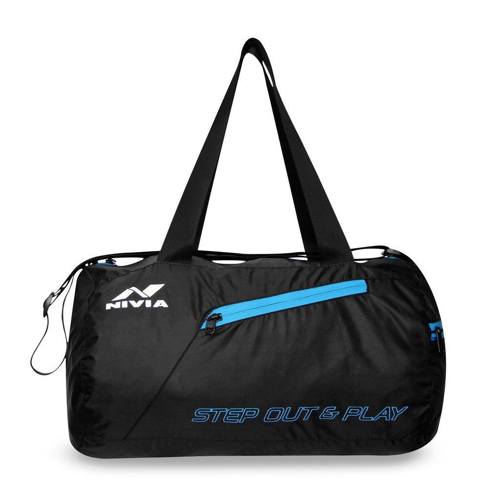     			Nivia Small Polyester Gym Bags Travel Bag Travel Luggage Cross Bag Side Bag Shoulder Bag For Men & Women