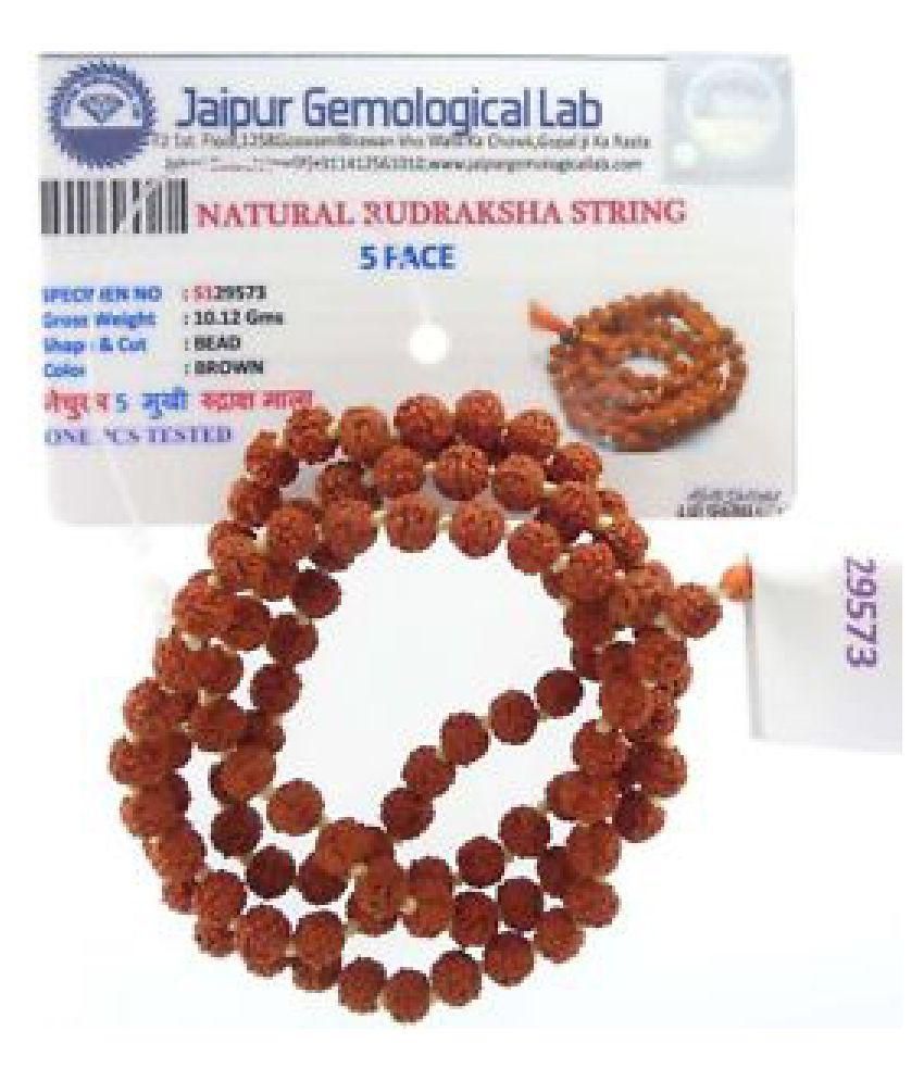     			only 4 you original rudraksha mala with lab certificate