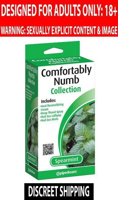 Bundle Package Of Comfortably Numb Pleasure Kit Spearmint And A