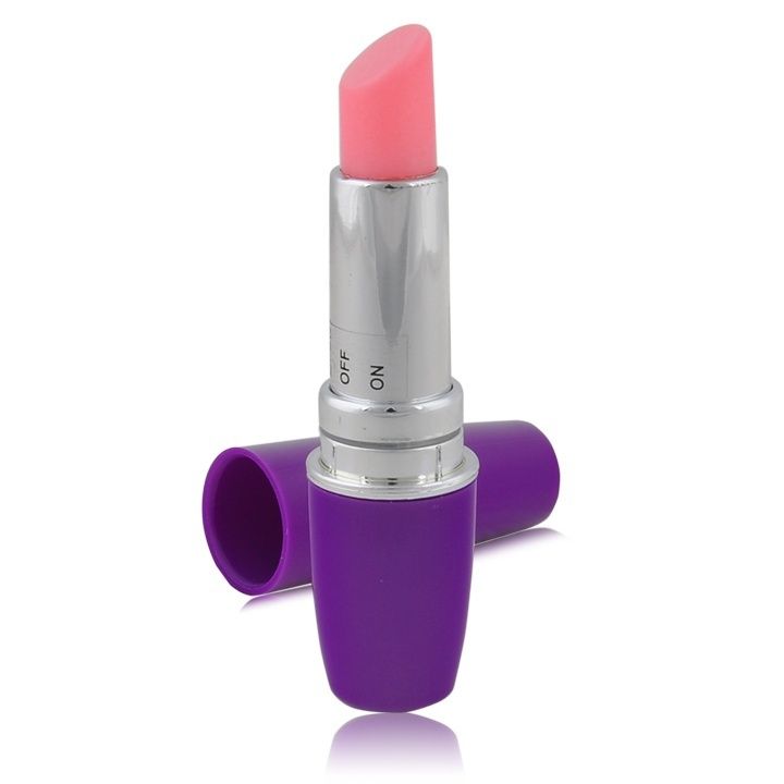 1pcs Discreet Mini Bullet Vibrator Vibrating Lipsticks Sex Toys Massage Tool 4 Colors Battery