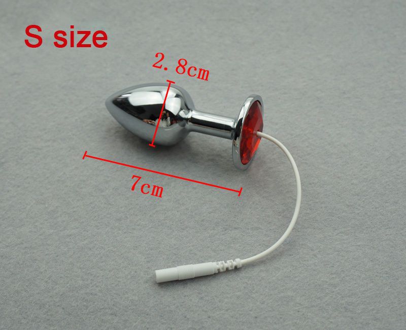 Electro Butt Plug Stainless Steel Butt Beads Tail Sex Toys For Men and Woman DIY Electric Sex Products Accessories Buy Electro Butt Plug Stainless Steel Butt Beads Tail Sex Toys For pic