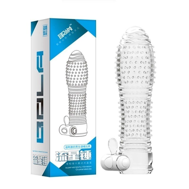 Men S Sexy Toy Silicone Vibration Reusable Spike Condom Buy Men S Sexy Toy Silicone Vibration
