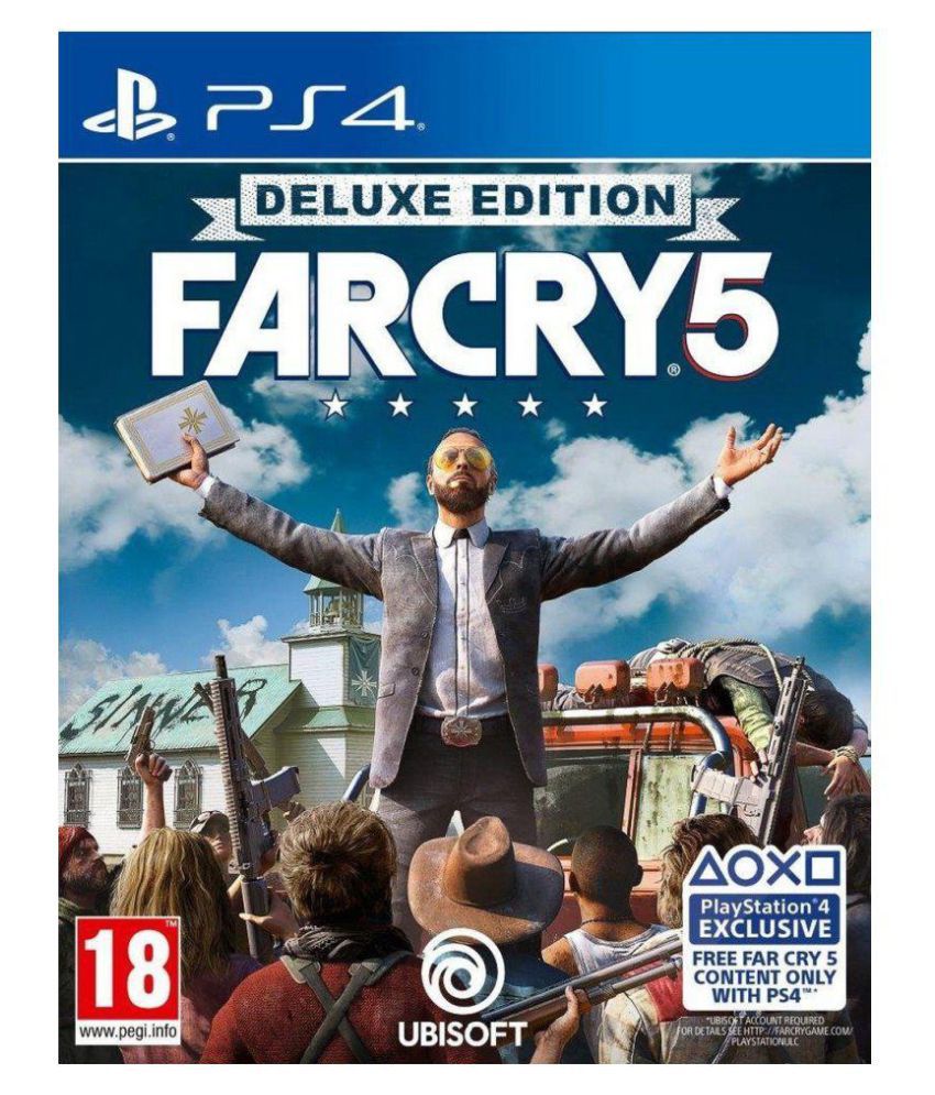 Amazon Com Far Cry 5 Gold Edition Ps4 Playstation 4