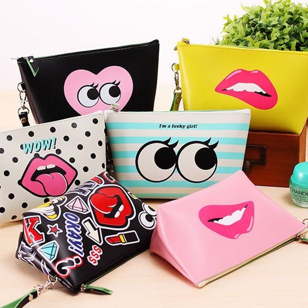 Cute cosmetic shop pouch