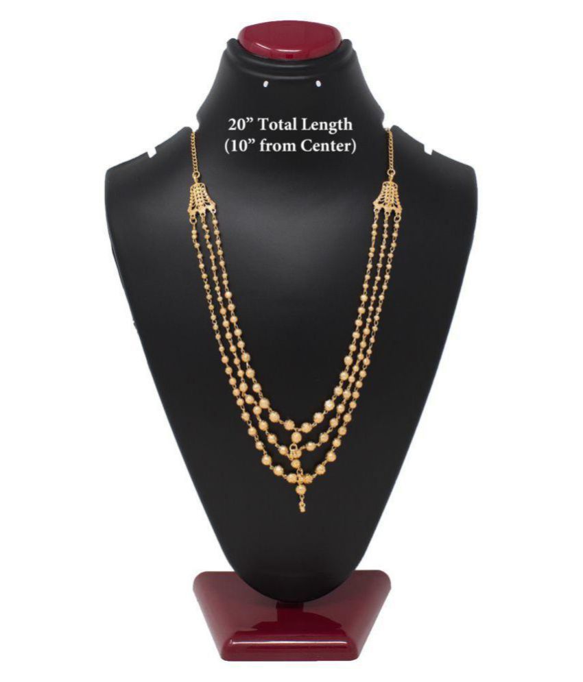 Gold Plated Necklace In Flipkart Pictures